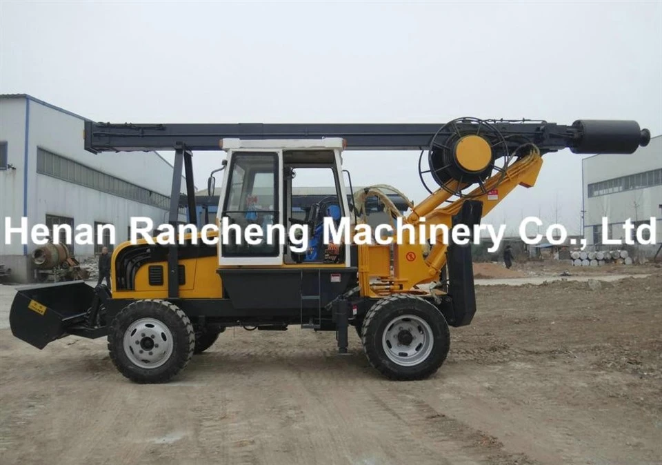Tractor Mounted Piling Rig (2)